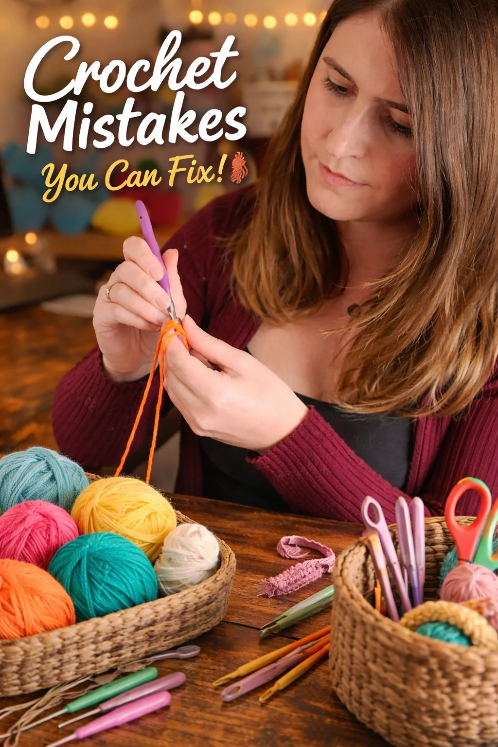 common crochet mistakes