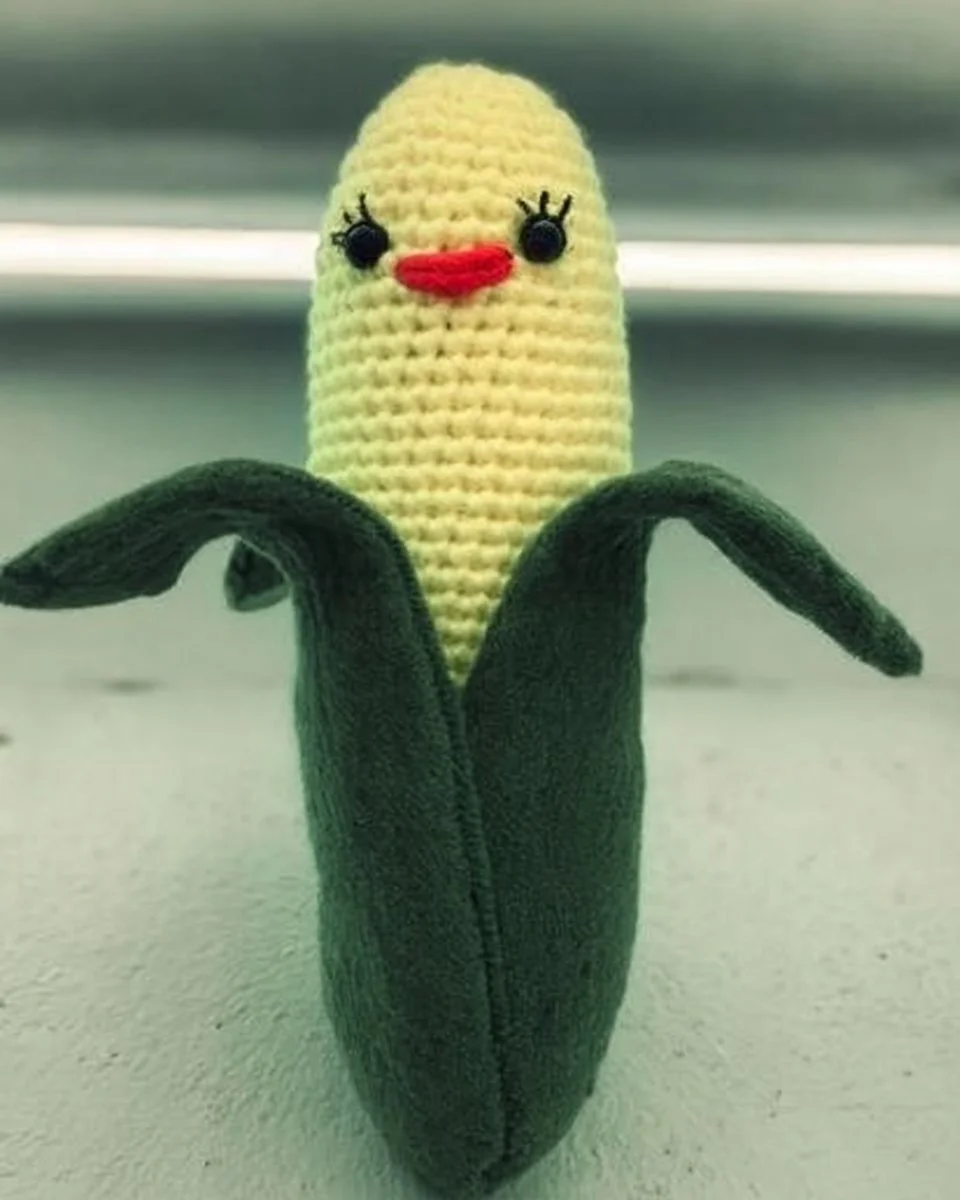 Amigurumi Corn on the Cob Crochet Pattern ~ Crafty Kitty Crochet