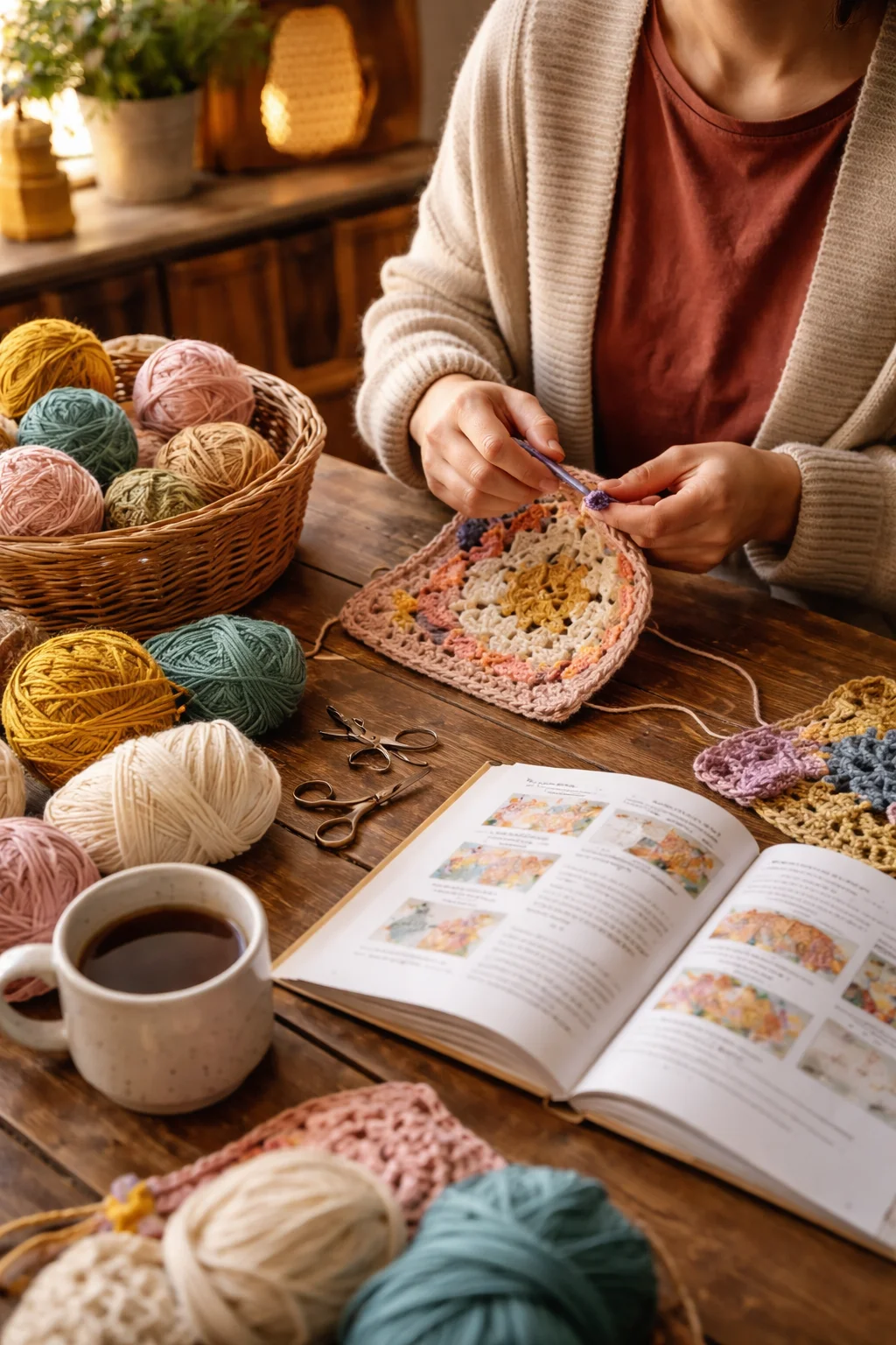 improve crochet skills