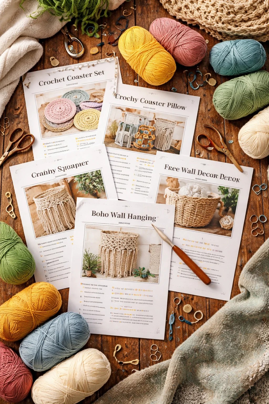 crochet decor patterns