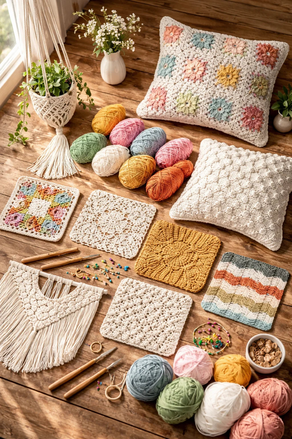 Cozy Up Your Space with Crochet Home Decor Patterns