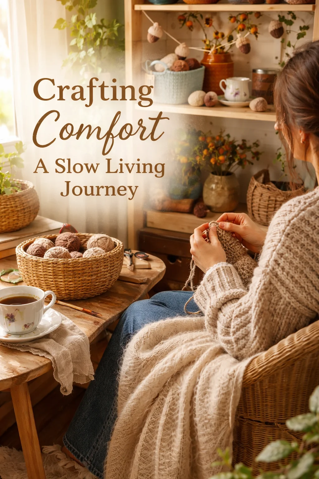 slow living crochet