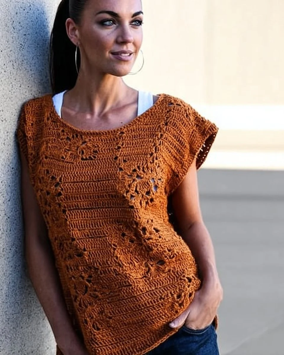 How to Crochet a Summer Boho Top