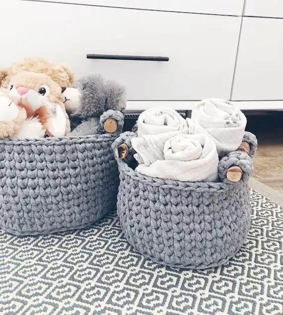 Crochet Decorative Basket