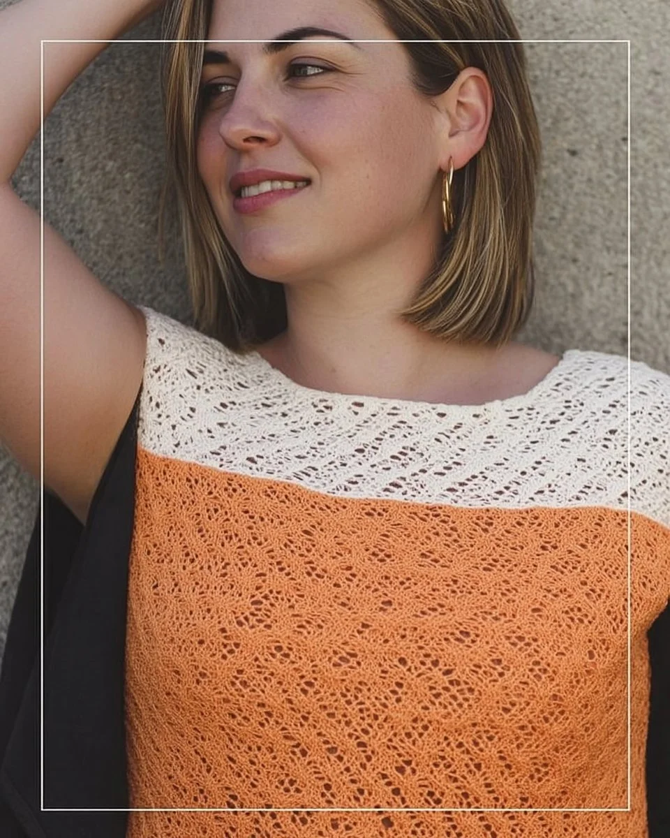 Summer Crochet Tee Top Pattern