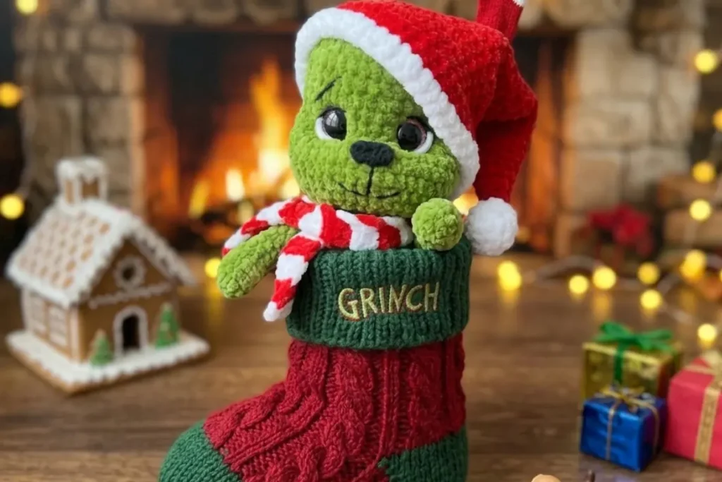 baby grinch crochet pattern