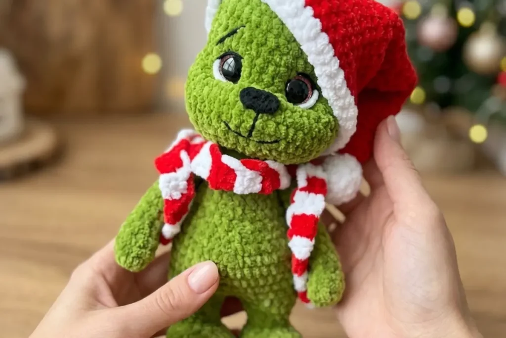 baby grinch crochet pattern