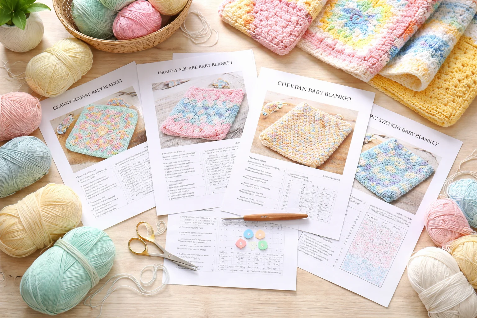 Cozy Up with 40 Adorable Crochet Baby Blanket Patterns Free