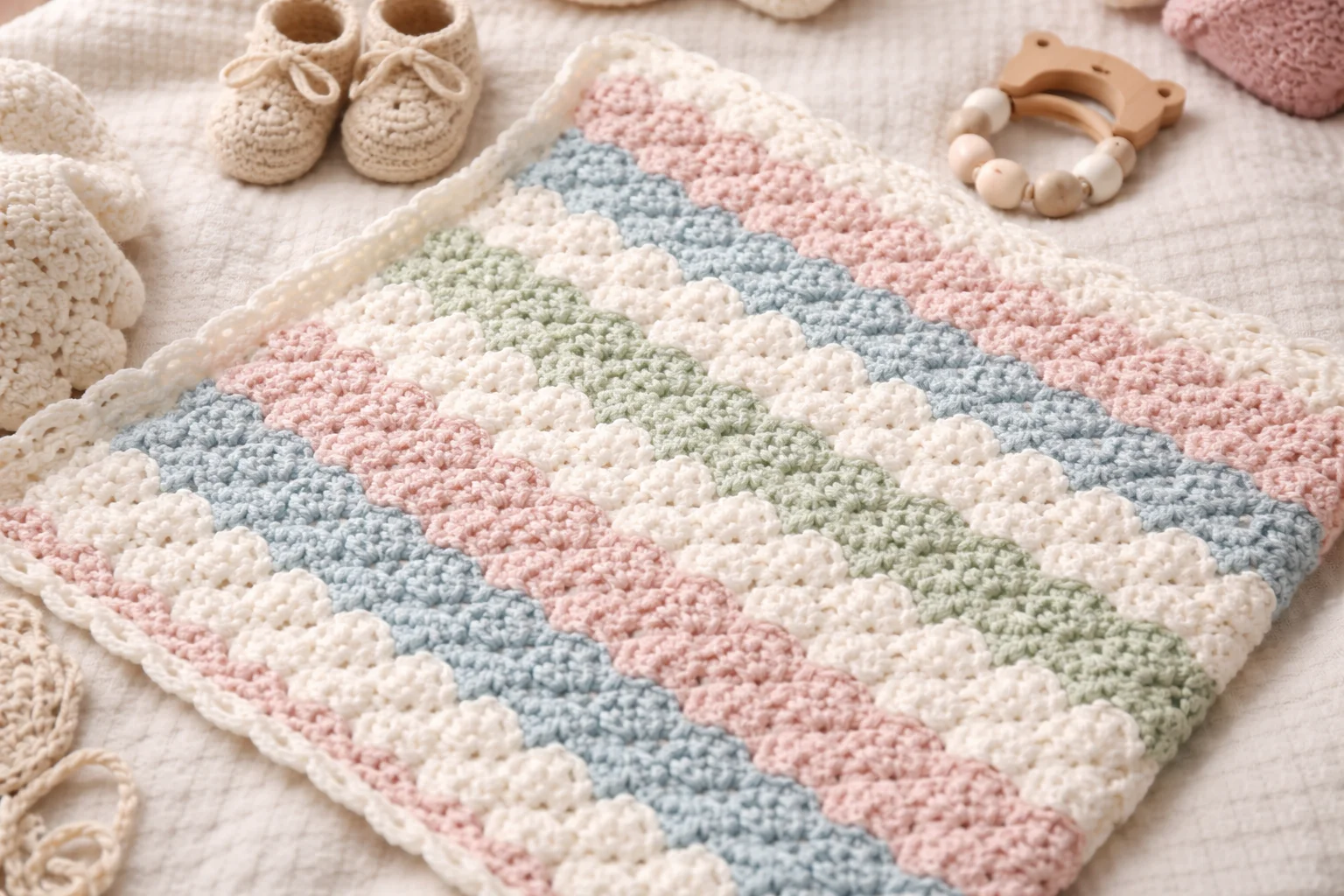 baby blanket crochet pattern free