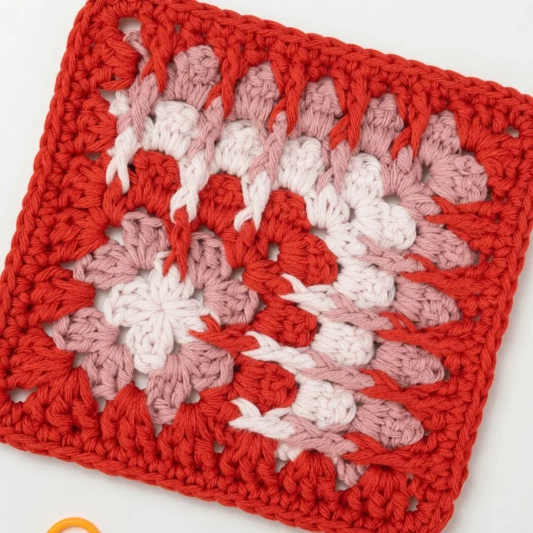 Offset Granny Square Pattern