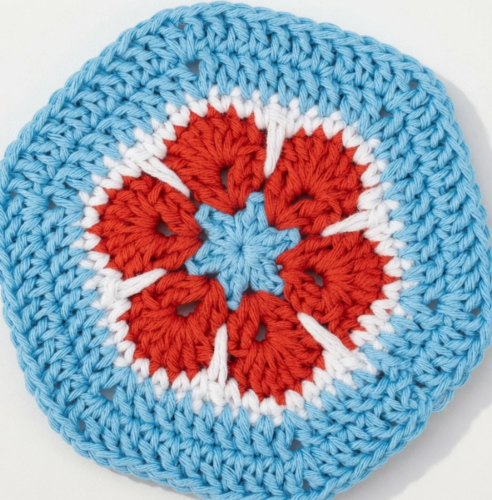 Free Hexagon Granny Square Pattern