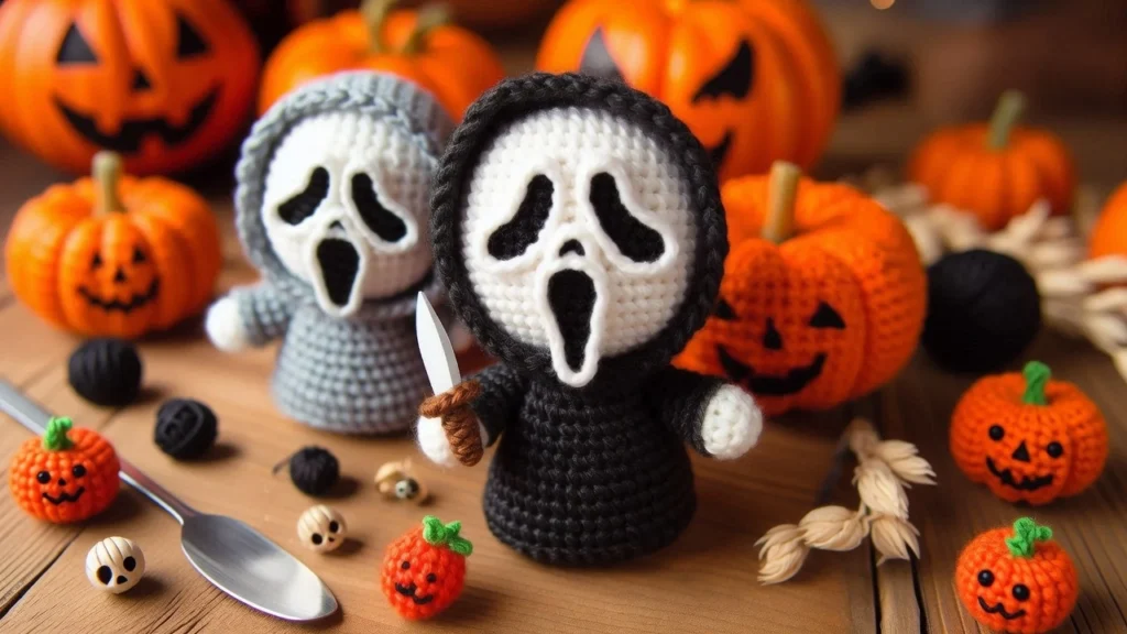 Amigurumi Ghostface Halloween