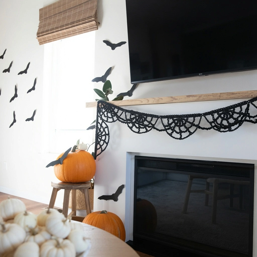 Easy Spiderweb Bunting Pattern