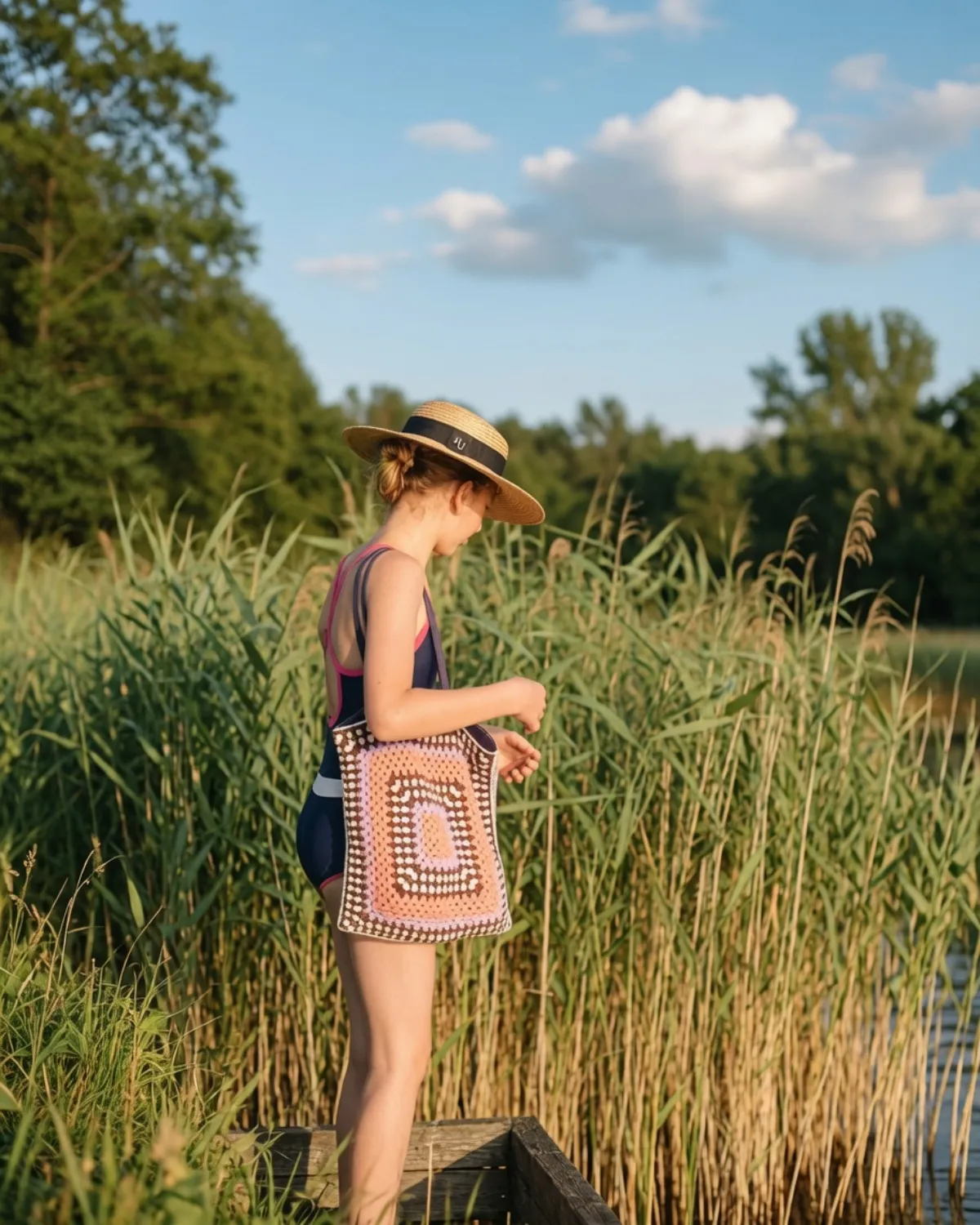 Free Summer Days Daisy Bag Crochet Pattern