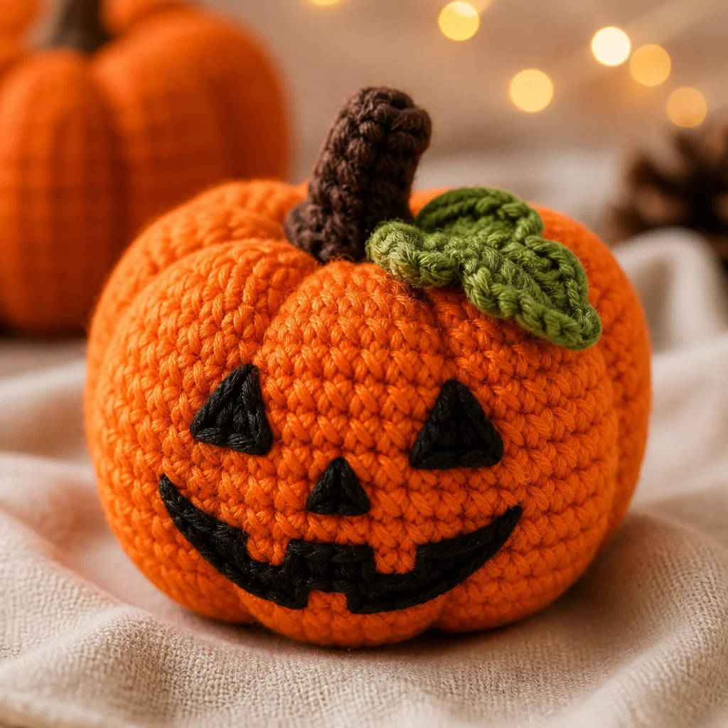 Collection of fun Halloween Crochet Patterns including decorations and costumes.