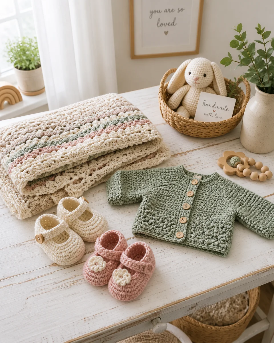 Sweet & Simple Baby Crochet Patterns to Try Today