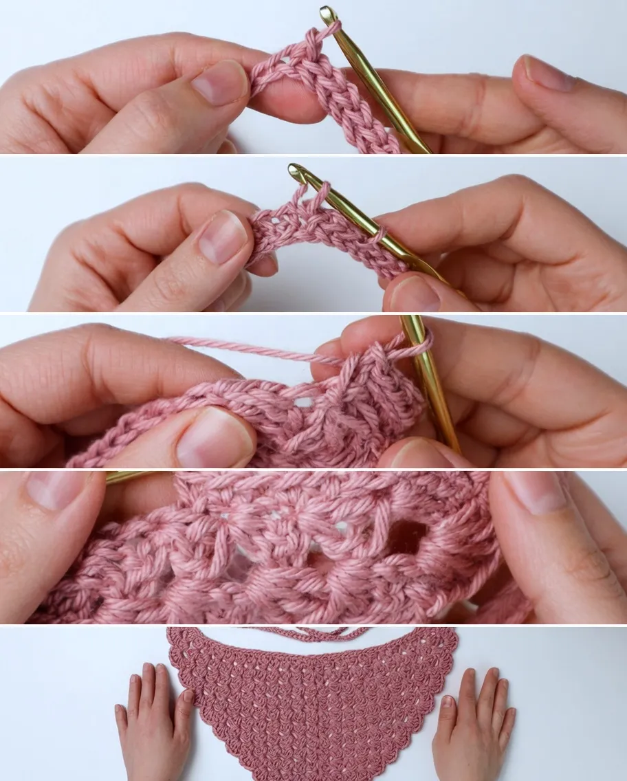 easy crochet bandana pattern