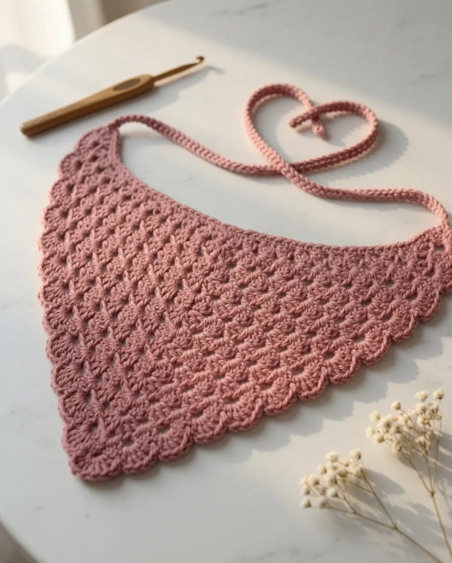 easy crochet bandana pattern