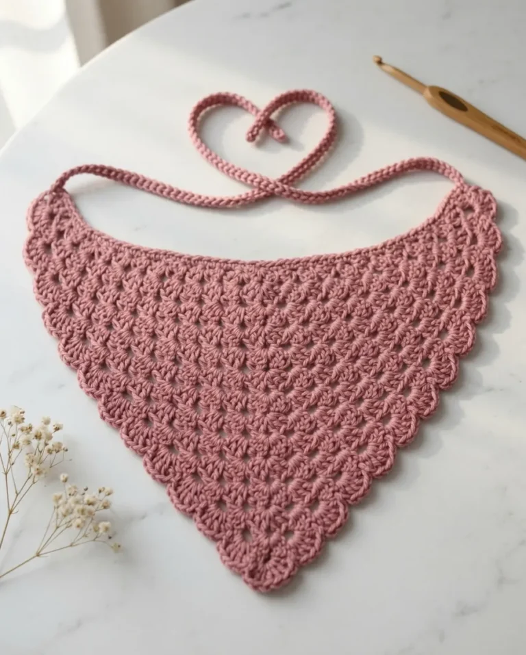 easy crochet bandana pattern