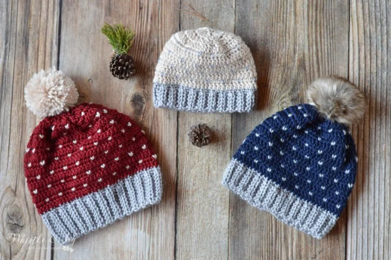 Crochet Snowfall Hat