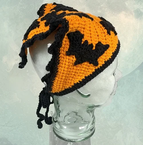 Easy Crochet Bat Bandana