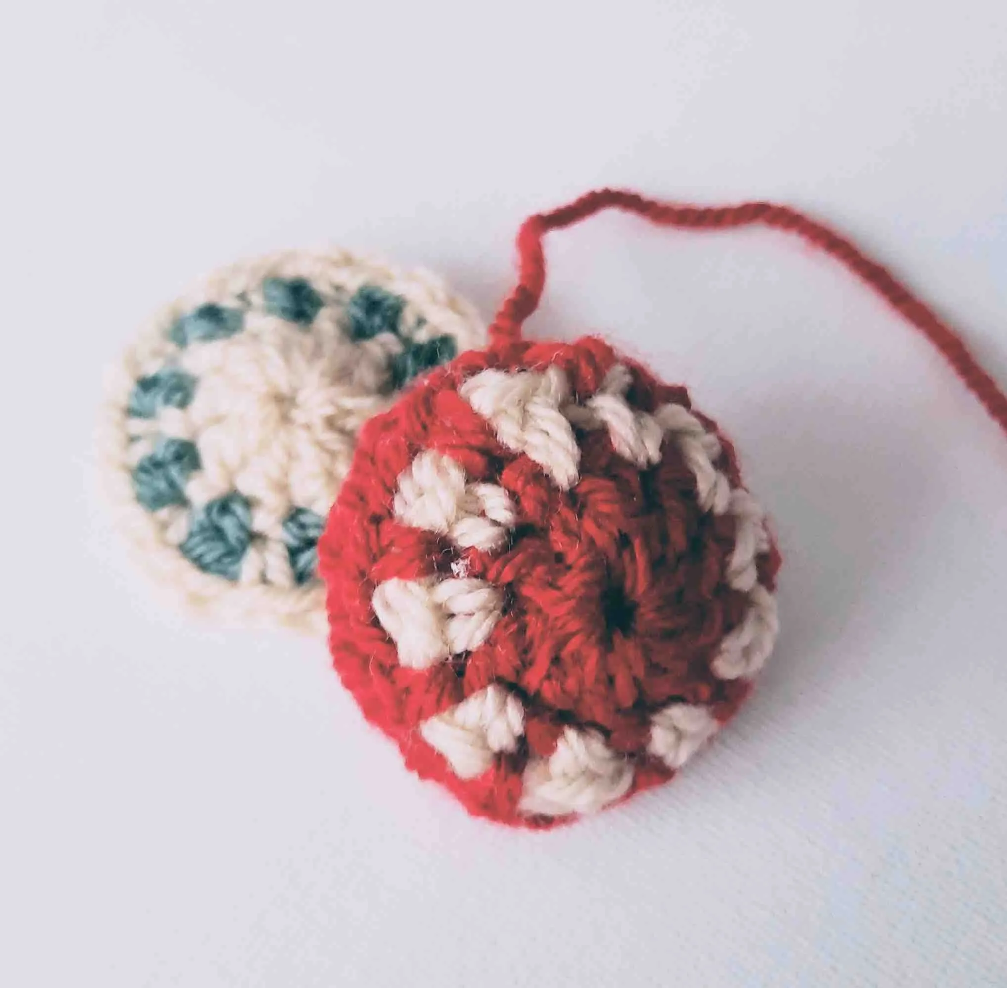 Mini Christmas Ornament Crochet Pattern