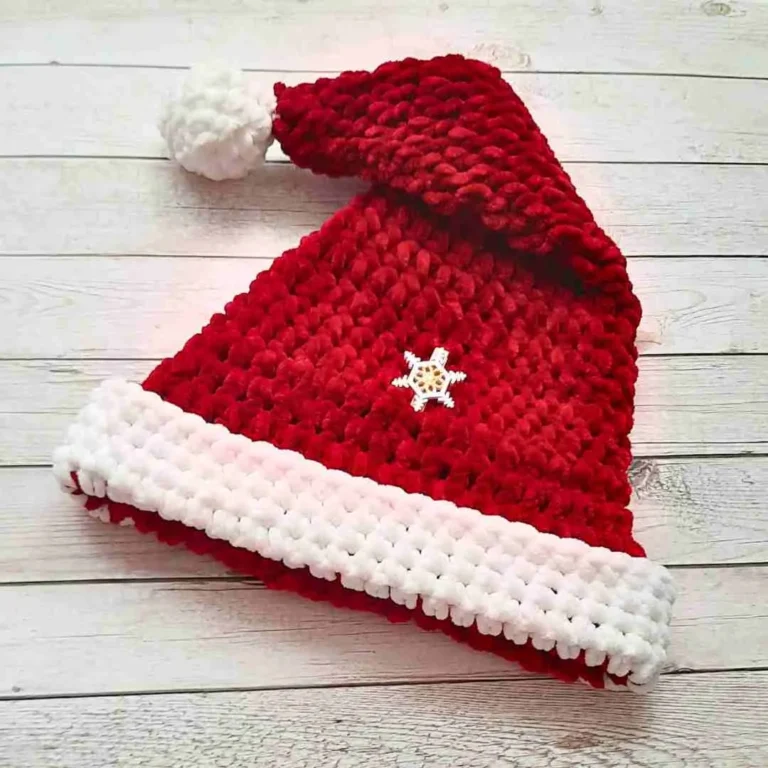 Chunky Santa Hat Crochet Pattern