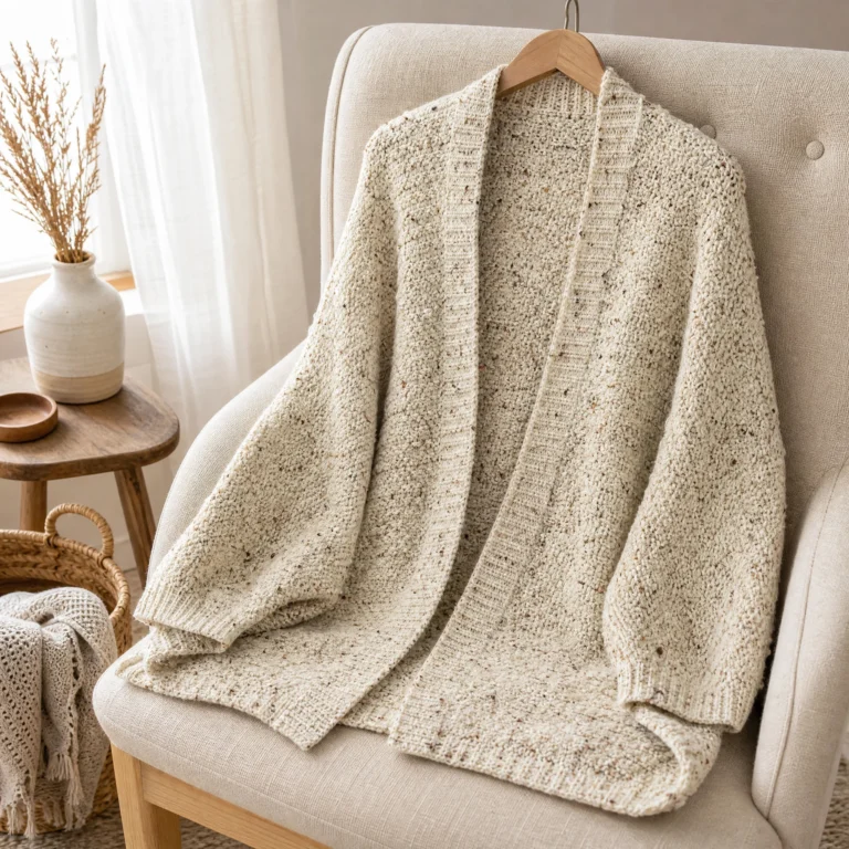 Cozy crochet cocoon pattern for warm and stylish blankets and wraps.