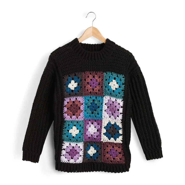 Crochet granny square tunic pattern guide for stylish and beginner-friendly projects.