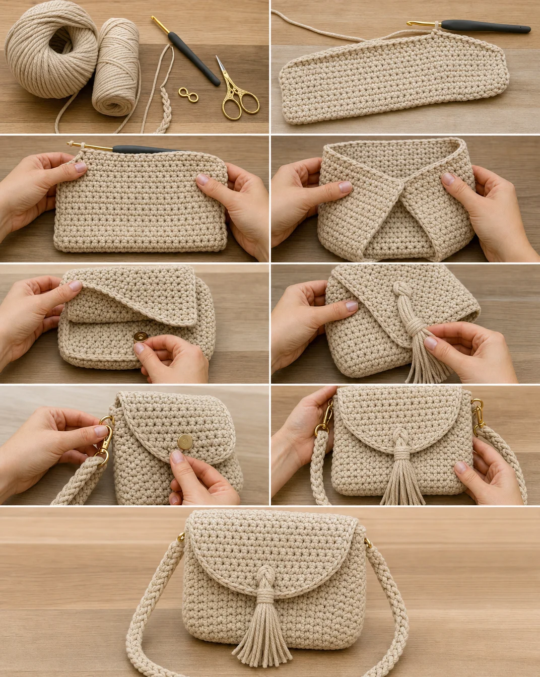 Crossbody Crochet Bag Pattern