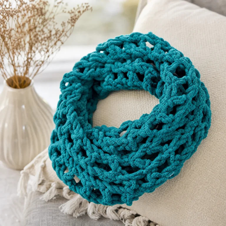 Luxurious cowl pattern for knitting and crochet enthusiasts