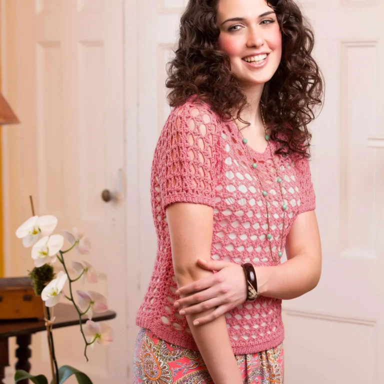 Simple Summer Tee Crochet Pattern with detailed instructions and design.